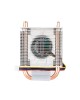 Raspberry Pi 5 RGB Low  Profile ICE Tower CPU Cooling Fan Horizontal Vertical U  shaped Copper Tube Fin Tower