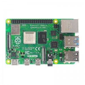 4GB Raspberry Pi 4B RAM Cortex  A72 ARM v8 64  bit SoC 1 5GHz Gigabit Ethernet WiFi BLE 4K Video RPi 4B Pi4 Development Board