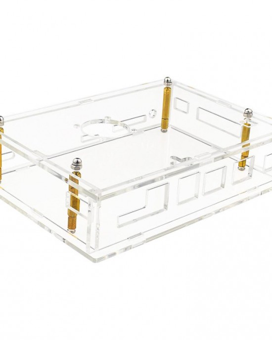 Banana Pi BPI  F3 Acrylic Case Transparent Shell Copper Heatsinks for BPI F3