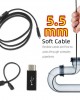 5mm 7mm Mobile Probe Borescope Camera Inspection Endoscopic For Android Smartphone Cars Endoscope Camera USB Type C