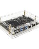 Banana Pi BPI  F3 Acrylic Case Transparent Shell Copper Heatsinks for BPI F3