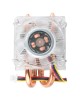 Raspberry Pi 5 RGB Low  Profile ICE Tower CPU Cooling Fan Horizontal Vertical U  shaped Copper Tube Fin Tower