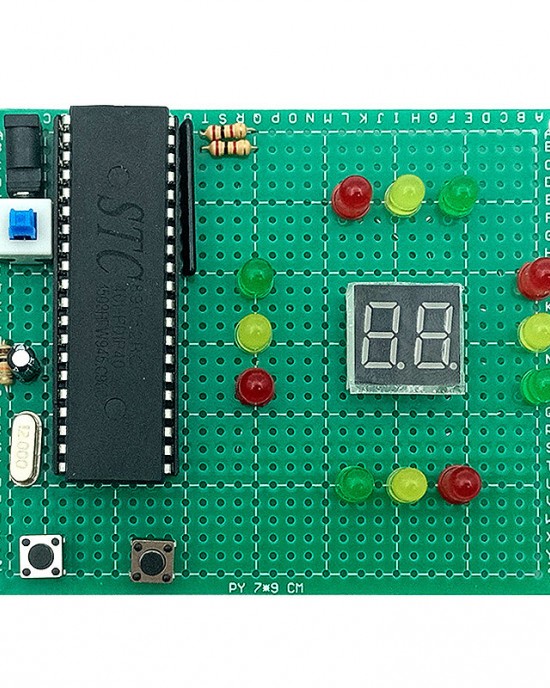 Simple Traffic Light Universal Board DIY Electronic Kit