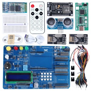 IOT Training Kit for Arduino Project ESP8266 Sensors Development Board DIY Educational Electronics Starter Kit