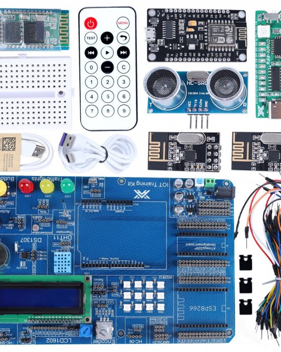 IOT Training Kit for Arduino Project ESP8266 Sensors Development Board DIY Educational Electronics Starter Kit