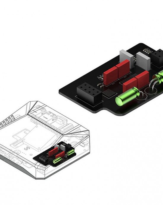 Raspberry Pi 5 DAC Audio Expansion Board Argon BLSTR DAC Module Suitable for ARGON ONE V3 V3 M 2 NVMe shell