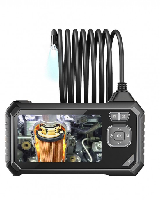 ANESOK 113 8mm Endoscope Camera LCD Display 4 3in 1080P Industrial Borescope Waterproof for High Definition Detection