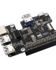 Raspberry Pi 5 PCIe to Gigabit Ethernet and USB 3 2 Gen1 HAT 3xUSB 3 2 Gen1 Gigabit Ethernet Pi5 PCIe HAT Expansion Board Plug and Play