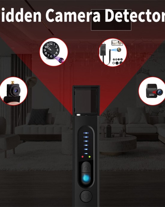 X13 Smart Cameras Detector Anti  Candid Eavesdropping Location Privacy Protection Signal Accuracy Detection 5 Level Sensitivity for Security Protection