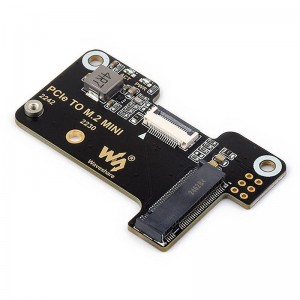 Raspberry Pi 5 PCIe to M 2 Mini Adapter Board Supports NVMe Protocol M 2 Solid State Drive High  speed Reading Writing