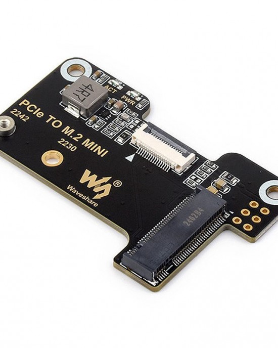 Raspberry Pi 5 PCIe to M 2 Mini Adapter Board Supports NVMe Protocol M 2 Solid State Drive High  speed Reading Writing