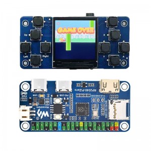 Raspberry Pi PICO RP2040  Pi Zero with 1 3inch LCD Game HAT Display Screen ST7789 Audio Buzzer